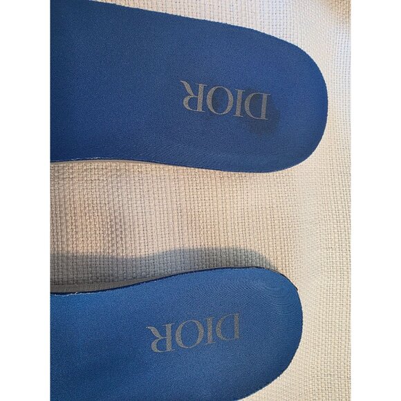 Dior B22 Men’s Sneakers Size 41 (US 8) Grey Black Blue Mesh Leather Pre-Owned - Picture 15 of 16